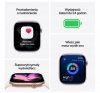 Apple Watch Series 11 GPS koperta 42 mm z aluminium w kolorze srebrnym, pasek sportowy w kolorze mlecznego fioletu - rozmiar M/L